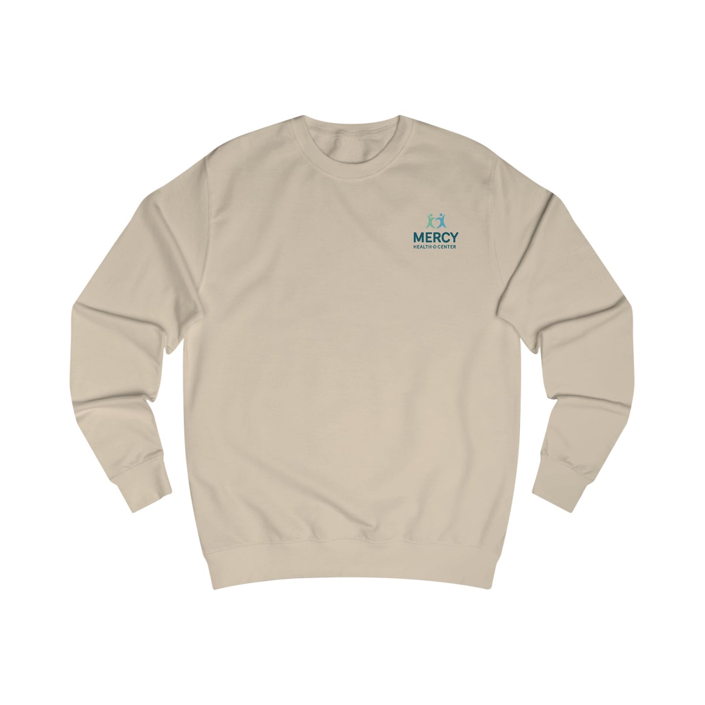 Mercy Health Center Logo Sweatshirt — Branded Crewneck