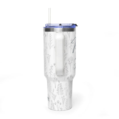Tumbler — "Known & Loved" 40oz Vacuum Insulated Travel Tumbler (Psalm 139)