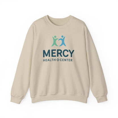 Mercy Health Center Logo Sweatshirt — Cozy Crewneck