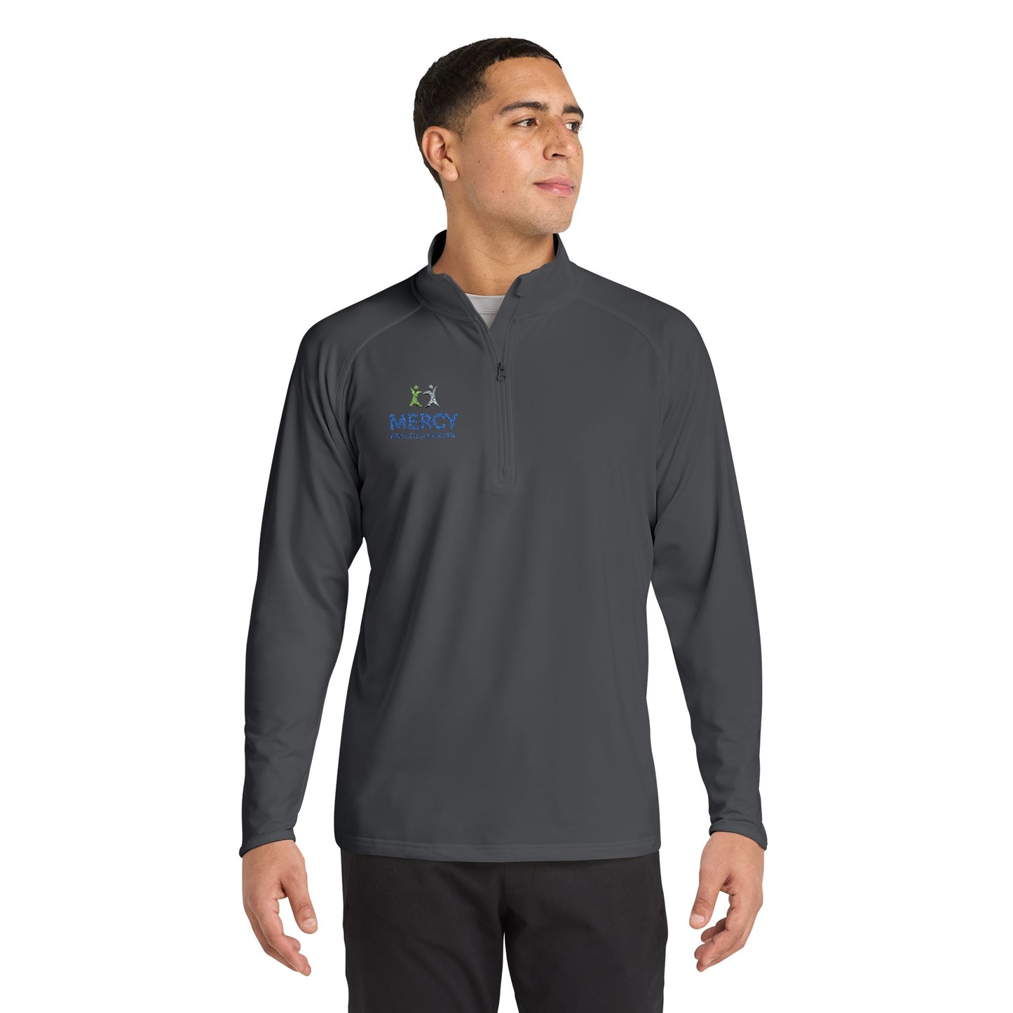 Men's Sport-Wick® Stretch Quarter-Zip Pullover (Embroidery)