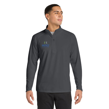 Men's Sport-Wick® Stretch Quarter-Zip Pullover (Embroidery)