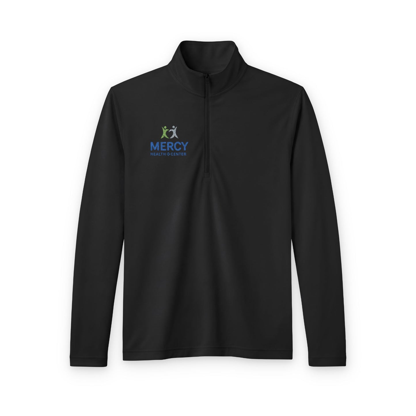 Men's PosiCharge® Tri-Blend Wicking Quarter-Zip Pullover