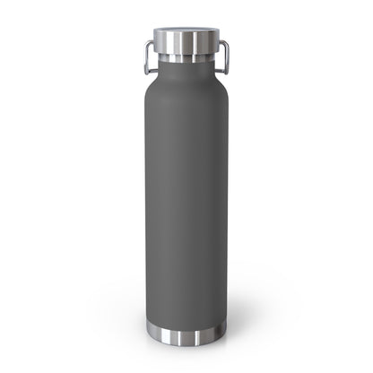 22oz Copper Vacuum Insulated Bottle — Mercy Health Center Logo Stainless Steel Water Bottle