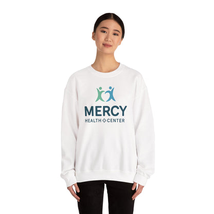 Mercy Health Center Logo Sweatshirt — Cozy Crewneck