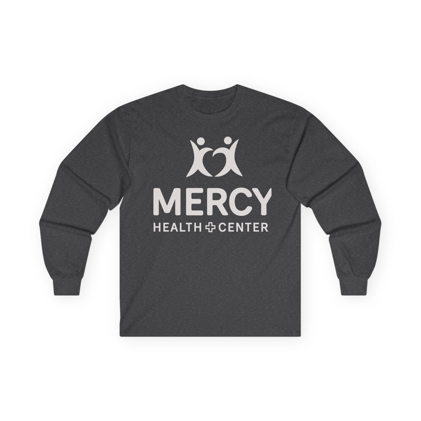 Long Sleeve Tee — Mercy Health Center Logo Shirt