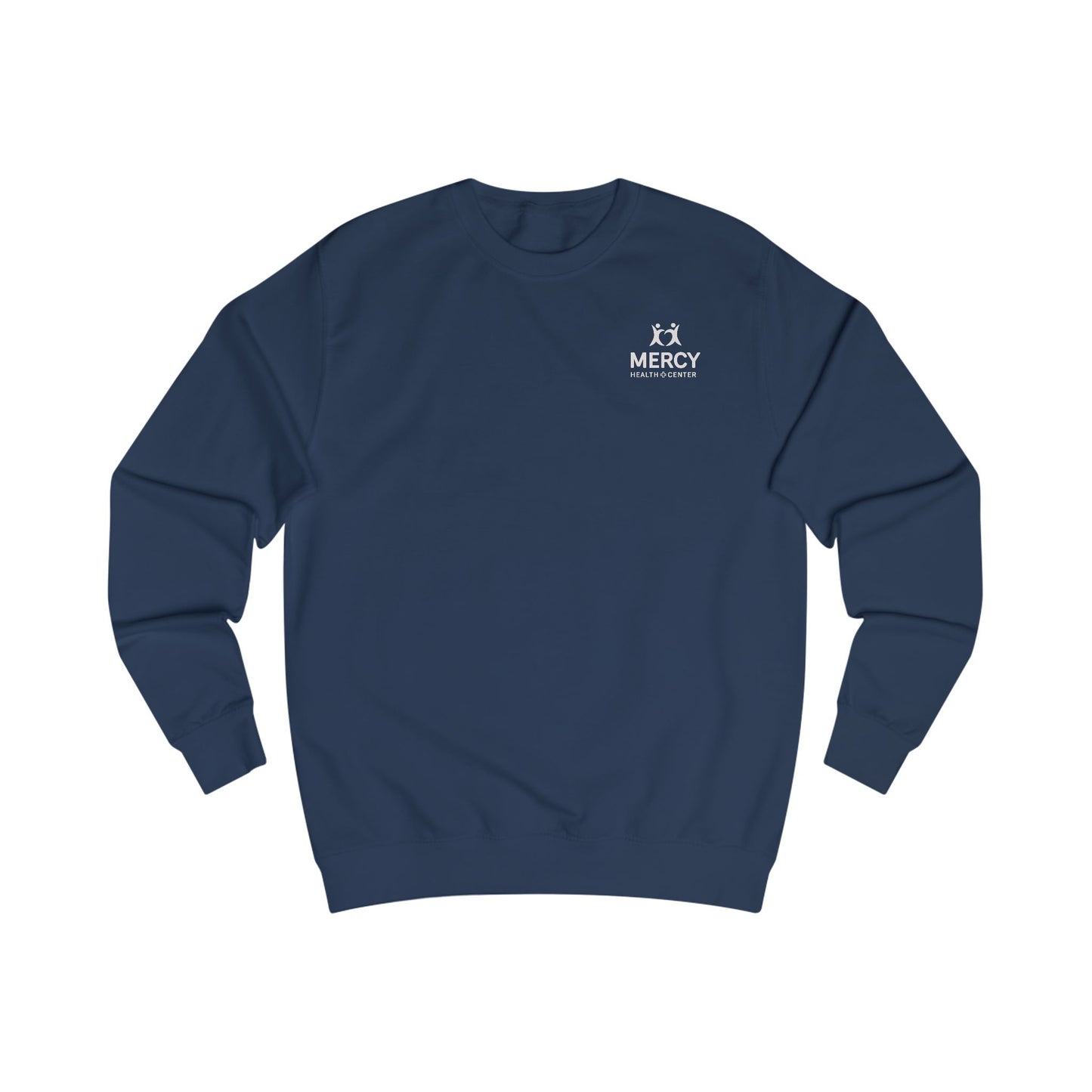 Mercy Health Center Logo Sweatshirt — Branded Crewneck