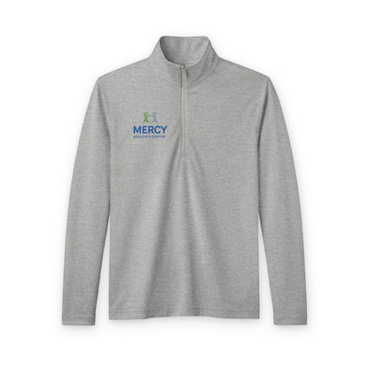 Men's PosiCharge® Tri-Blend Wicking Quarter-Zip Pullover