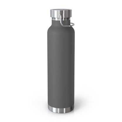 22oz Copper Vacuum Insulated Bottle — Mercy Health Center Logo Stainless Steel Water Bottle