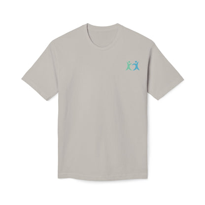 Design on back - Christian Cross T-Shirt — "Blessed are the merciful" Matthew 5:7 Faith Tee