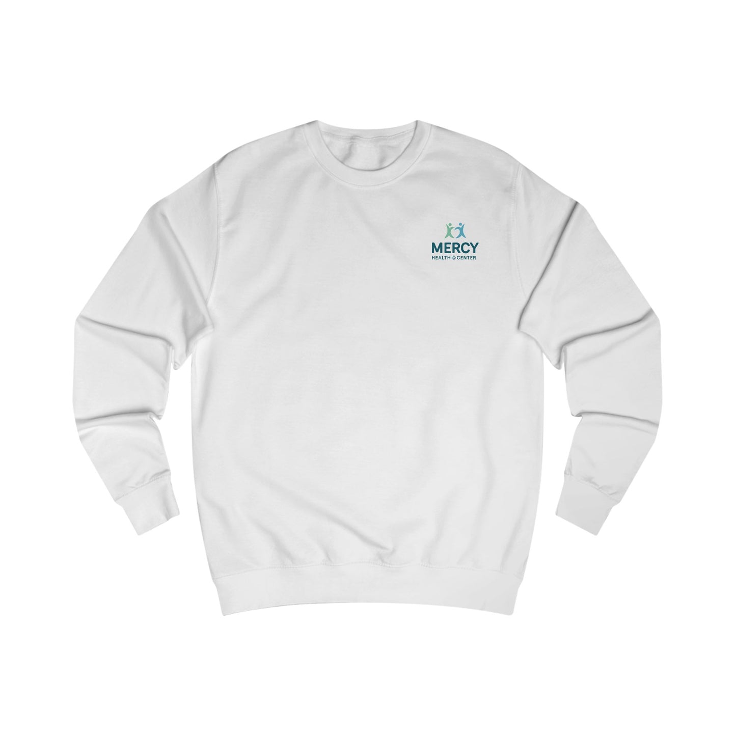 Mercy Health Center Logo Sweatshirt — Branded Crewneck