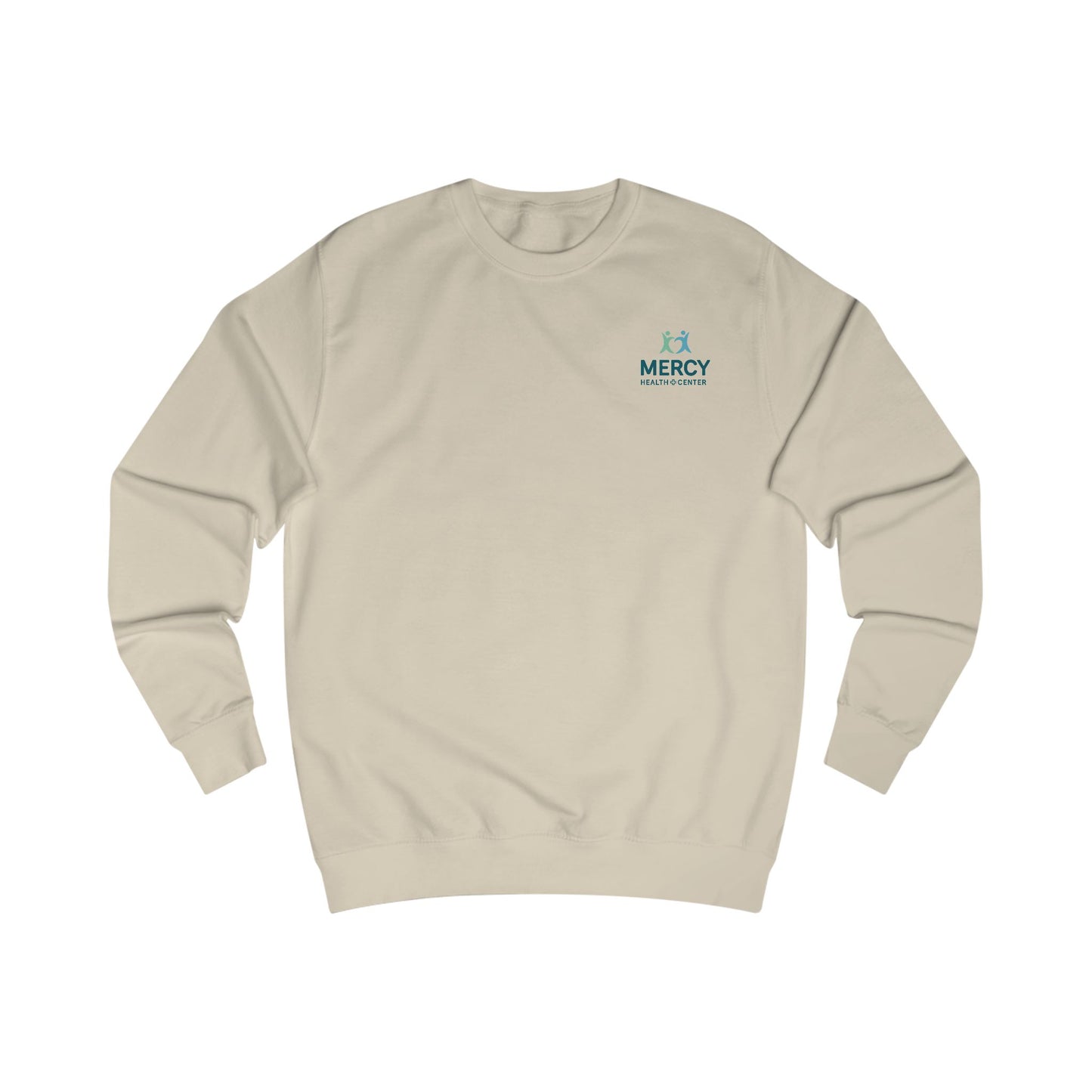Mercy Health Center Logo Sweatshirt — Branded Crewneck