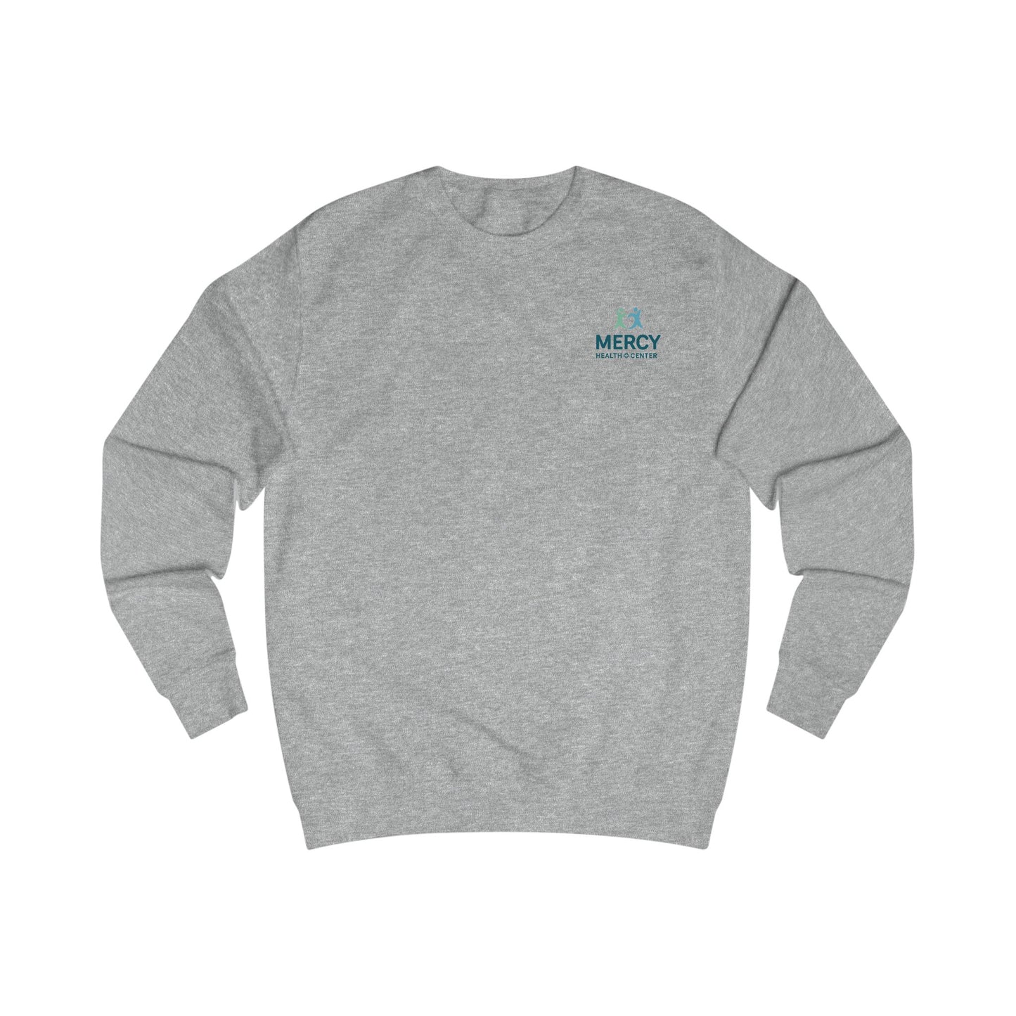 Mercy Health Center Logo Sweatshirt — Branded Crewneck
