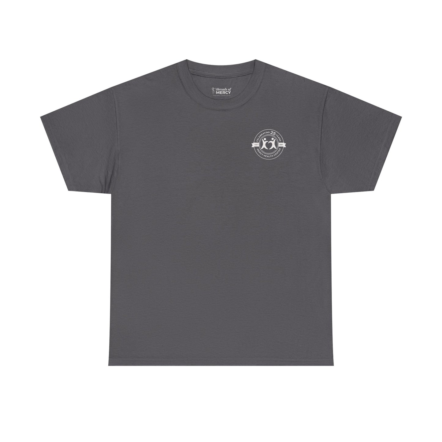 Copy of Values Collection - Seek Jesus. Christian T-Shirt — "First Things First" Front & "Seek Jesus. Matthew 6:33" Back