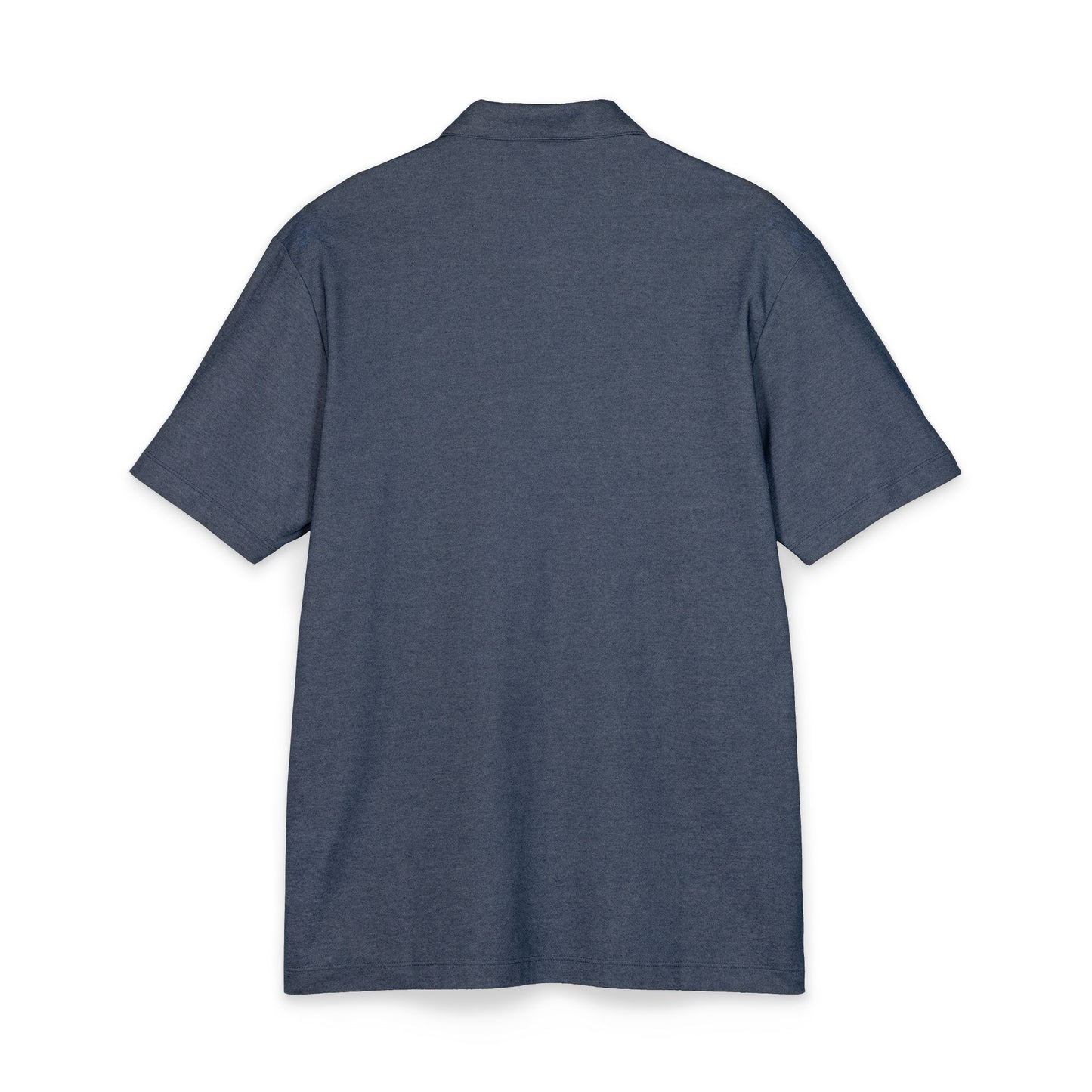 Men's Charcoal Embroidered Polo