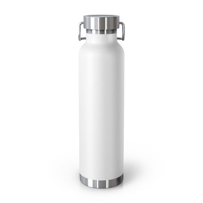 22oz Copper Vacuum Insulated Bottle — Mercy Health Center Logo Stainless Steel Water Bottle