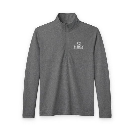 Men's Quarter-Zip Pullover —  Embroidered Performance Top