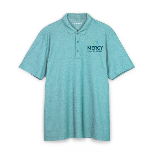 Men's Charcoal 'Mercy Marine Corps' Embroidered Polo