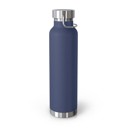 22oz Copper Vacuum Insulated Bottle — Mercy Health Center Logo Stainless Steel Water Bottle