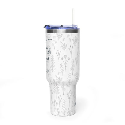 Tumbler — "Known & Loved" 40oz Vacuum Insulated Travel Tumbler (Psalm 139)
