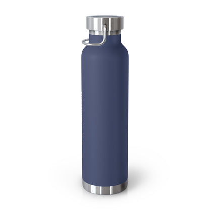 22oz Copper Vacuum Insulated Bottle — Mercy Health Center Logo Stainless Steel Water Bottle