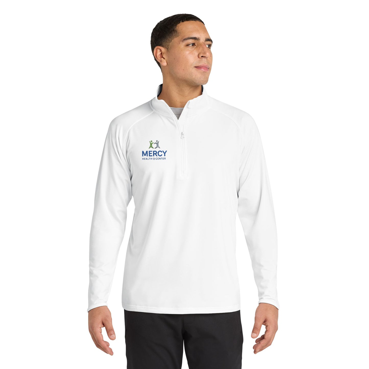 Men's Sport-Wick® Stretch Quarter-Zip Pullover (Embroidery)