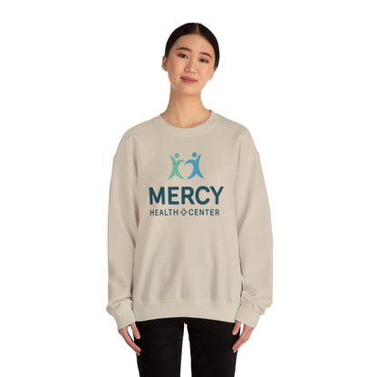 Mercy Health Center Logo Sweatshirt — Cozy Crewneck